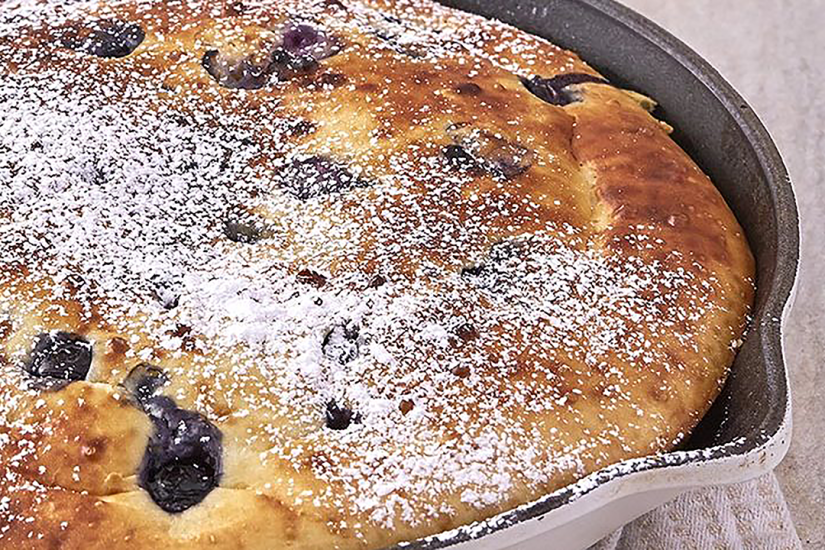 SASKO Oven Baked Blueberry Skillet