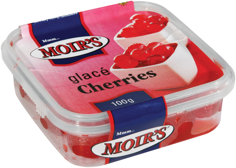 MOIR's Red Glace` Cherries